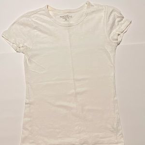 J. Crew Studio Tee White XXS